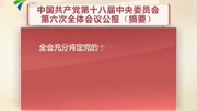 中共十八大中央委员会第六次会议公报(摘要)资讯高清正版视频在线观看–爱奇艺