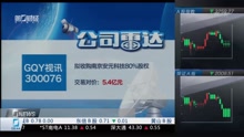 GQY视讯：拟5.4亿元购买安元科技股权
