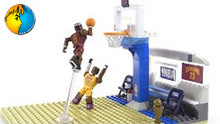 LEGO乐高篮球勒布朗·詹姆斯对战科比·布莱恩特— 乐高积木玩具