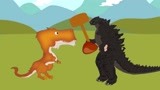 侏罗纪世界 恐龙救援队 猩猩大胆抢恐龙的肉