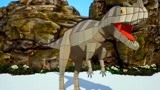 侏罗纪世界恐龙：为大家带来积木恐龙威猛的霸王龙，你们喜欢吗？