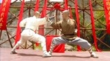 电视剧少林武王精彩武打，南拳和北腿的较量，真是难得一见！