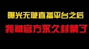 曝光无耻直播平台之后 我被永久封禁了!游戏完整版视频在线观看爱奇艺