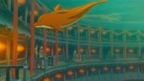 大鱼海棠：椿的成人礼，化身海豚的那一刻太美了，经典画面