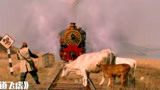 铁道飞虎：小伙拉着黄牛截火车，这是传说中的螳臂当车吗