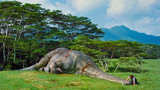 侏罗纪世界：暴虐霸王龙太残忍了，杀死恐龙不吃，只为了好玩！