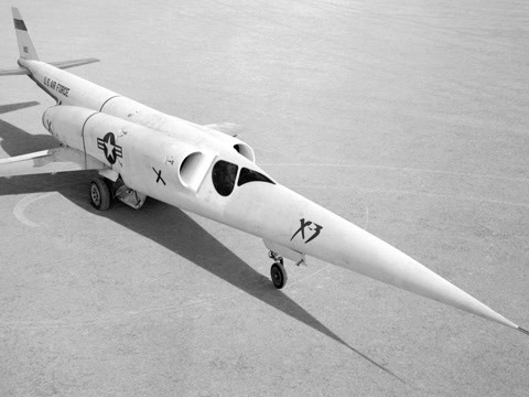 美军X-3短剑试验机
