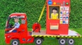 可乐玩具汽车店开业了，没想到工程车挖机这么好卖！