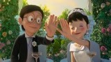 哆啦A梦：大雄给静香戴上了戒指，和静香成了夫妻，愿望成真