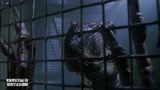 侏罗纪公园3：恐龙还挺聪明，还知道爬围栏，博士差点被恐龙吃了