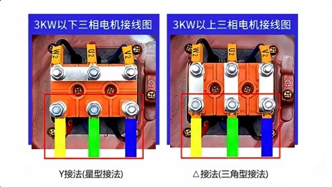 三相电机多少千瓦的电机用星形接法?多少千瓦的电机用三角形接法