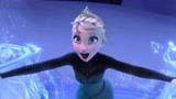 《冰雪奇缘》：艾莎公主用魔法创造出冰雪，自己建立城堡！