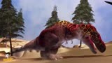 侏罗纪世界恐龙争霸：霸王龙和棘龙对决太震撼了，结局总是难料！