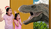 儿童趣味亲子游戏乐园！小萝莉和恐龙朋友！