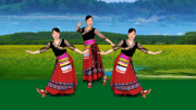 藏族舞《梦回拉卜楞》歌醉舞美，歌声清纯，优美大气附教学