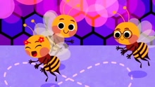 宝宝趣味英语启蒙《Fuzzy Buzzy Honeybees 》