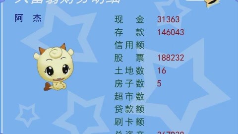 【殿下meng】【游戏】星猫大富翁13 佳佳快要破产啦!