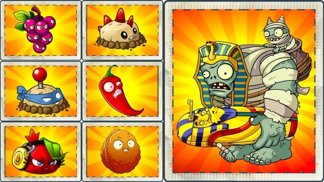 埃及巨人僵尸卡片图片
