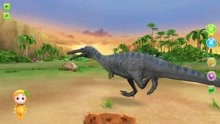 3D恐龙世界 小一号的霸王龙是似鳄龙