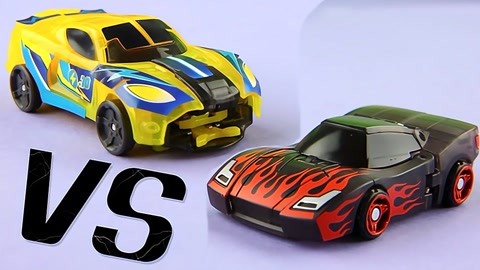 【魔幻車神】骸骨車神vs 【爆裂飛車】暴雷鋼甲: 骸骨車神 vs 暴雷鋼