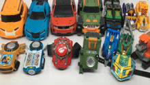 趣味玩具 超级战队 变形金刚汽车！