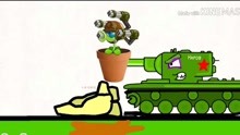 坦克世界：叫你以多欺少，让你们看看1秒千发植物凯特琳的威力。