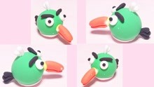 愤怒的小鸟长嘴绿小鸟