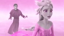 冰雪奇缘特别版，安娜为救爱莎公主，变成了冰冻人