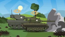 坦克世界 搞笑动画  坦克大战居然还有A计划！真是高智商~