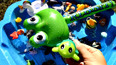 带你认识可爱的绿色小海龟玩具