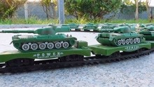 轨道火车坦克专列玩具