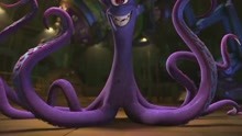 神秘化学家变身紫色大章鱼！呆萌企鹅们无语了！