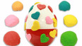 超大奇趣蛋用五彩橡皮泥装饰