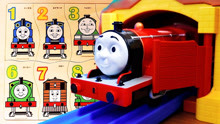 玩具托马斯火车数字卡