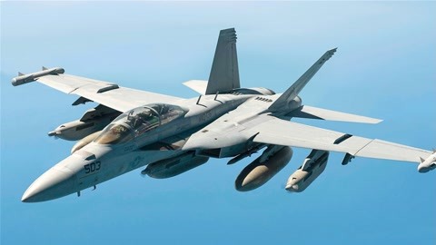 極戰先鋒 :f/a-18e/f測試滑躍起飛