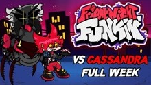 FNF周五夜放克：暴躁女孩卡桑德拉挑战男朋友，谁还没点脾气呢？