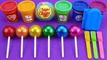 彩泥制作彩色棒棒糖和冰糕，认识颜色，儿童早教益智视频