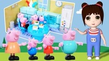 乐乐拆箱：小猪佩奇的厨房积木玩具