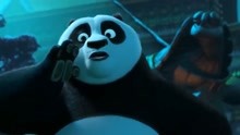 功夫熊猫3：师傅教导阿宝，阿宝不认真学，成不了神龙大侠