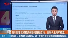 四川省粮食和物资储备局党组成员、副局长王青年被查