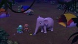 汪汪队立大功：大象偷吃香蕉，找不到妈妈，汪汪队出动救援了！