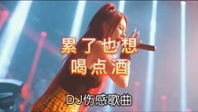 [图]DJ伤感歌曲《累了也想喝点酒》让一切忧愁和烦恼都随风而去