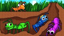 ROBLOX：蚂蚁挖糖果比赛，彩虹好伙伴谁会赢