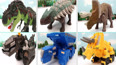 恐龙玩具和金刚恐龙玩具